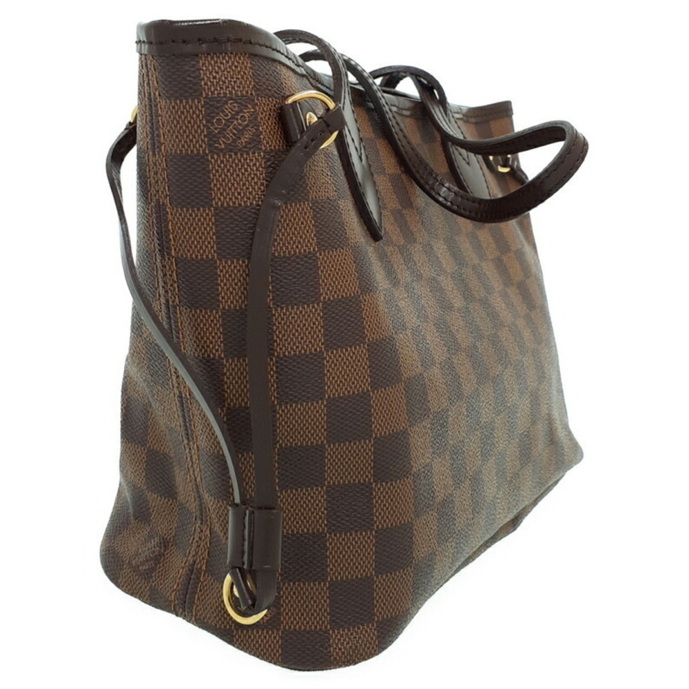 Louis Vuitton Damier Ebene Brown Neverfull Tote Bag - Picture 2 of 8